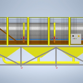 Pre-Sorting Perforated Sieve Machine