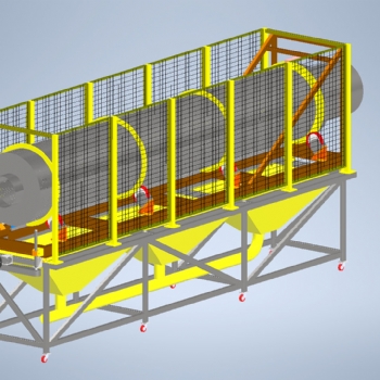 Pre-Sorting Perforated Sieve Machine